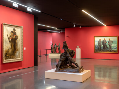 Various artists, Keep pace with the times, exhibition view. Courtesy of Long Museum