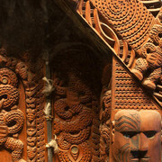  Margaret Mead Hall of Pacific Peoples, Exhibition view. Courtesy of American Museum of Natural History