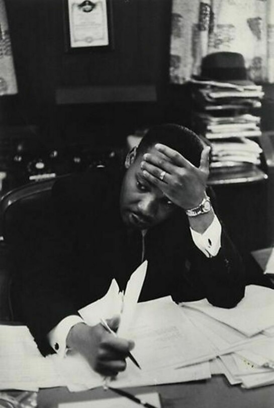 Henri Cartier-Bresson, Martin Luther King. Atlanta. 1961 ©Henri Cartier-Bresson/Magnum, courtesy Fondation Henri Cartier-Bresson