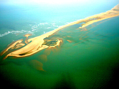 Dhanushkodi, Aerial view