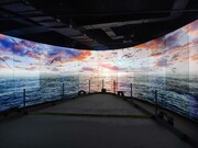 Foto de uma das exibições de realidade aumentada da Galeria da Marinha no Museu Militar de Bangabandhu, em Bangladesh. A tecnologia está cada vez mais presente em nossa vida cotidiana, e a educação não poderia ficar de fora dessa revolução