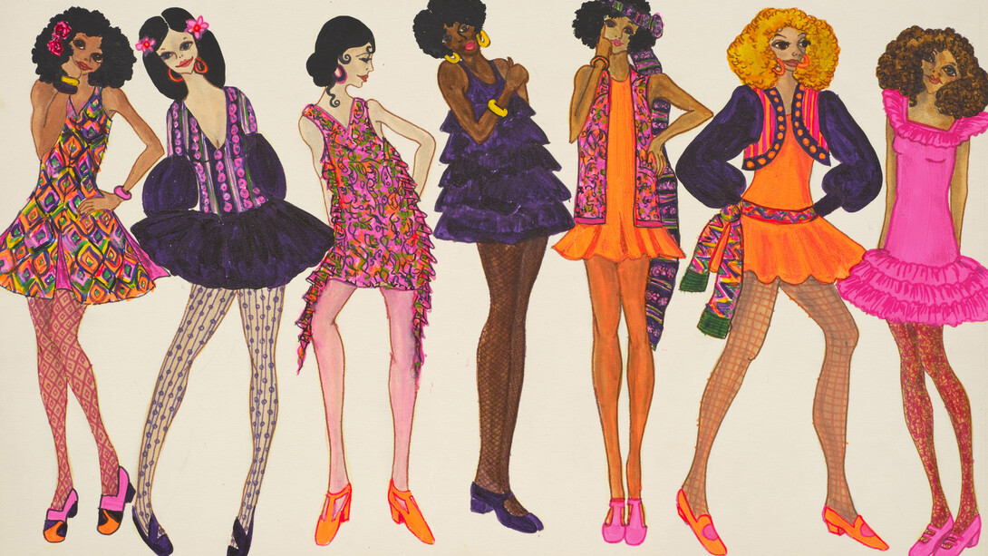 Betye Saar, West side story: sharks girls (detail), 1969. Courtesy of Roberts Projects