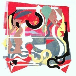 John Schiff, Gay Apparel, 1998, Monoprint, 19” x 19”