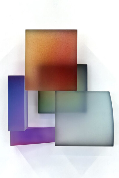 Greg Chann, Wall stack VI, 2024. Courtesy of Denise Bibro Fine Art