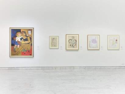 Growing up between two artists. A tribute to Claude Picasso, exhibition view. Courtesy of Museu Picasso