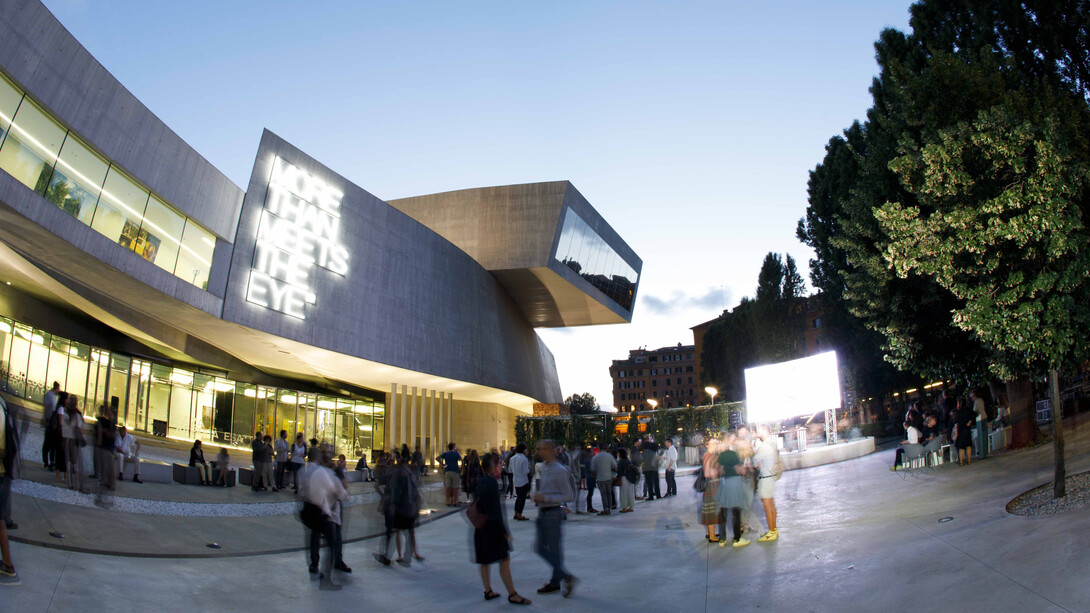 YAP Rome At MAXXI. Courtesy of Maxxi