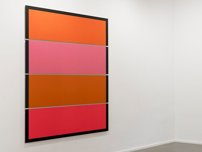 Winston Roeth, Split decision, ausstellungsansicht. Mit freundlicher genehmigung der Galerie Christian Lethert