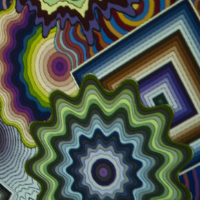 Jen Stark. Courtesy of Wilding Cran Gallery