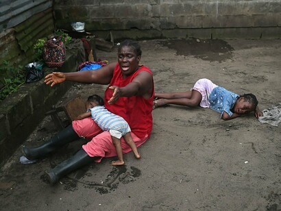 La miseria en los países del África central