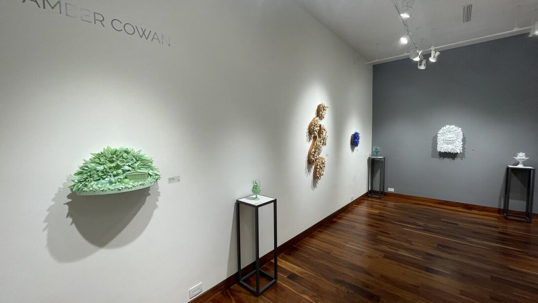 Amber Cowan, exhibition view. Courtesy of Momentum Gallery