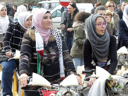 Manifestazione per le donne a Milano