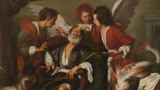 Bernardo Strozzi, Tobia cura la cecità di suo padre