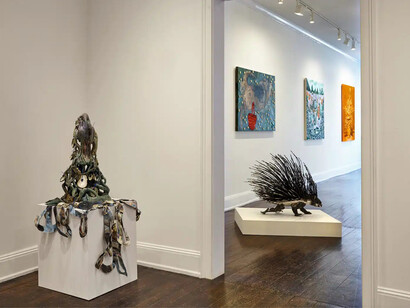 Various artists, Fauna, flora and fur, exhibition view. Courtesy of Geary Gallery