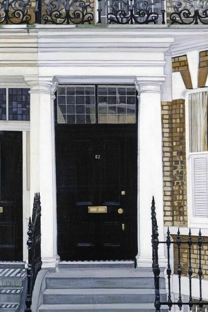 Arturo Di Stefano, Door, RBK&C, London, 2013, Oil on linen, 91.4 x 61 cm