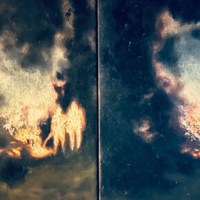 Franco Andrés, Leave for morning a way to start the day I and II, 2022. Courtesy the artist and Bill Arning Exhibitions