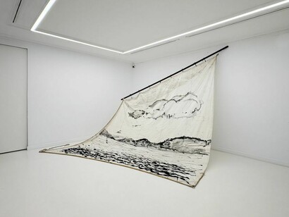 Alberto Baraya, Journey to Galicia, exhibition view. Courtesy of Fernando Pradilla Gallery