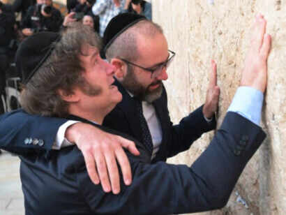 Charedi el embajador de Argentina en Israel persuade a Milei para que traslade la embajada a Jerusalem