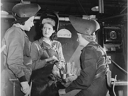 Donne al lavoro negli anni Quaranta