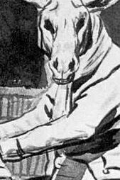 "También ay máscaras de borricos literatos", Ilustración, Francisco de Goya, entre 1797 y 1799