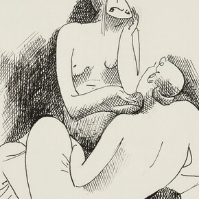 Julio González, Deux nus assis sur des socles (detail), 1935. Courtesy of Zeit Contemporary Art