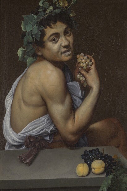 Caravaggio, Autoritratto in veste di Bacco (Bacchino malato), 1595 c.a. Per gentile concessione di Palazzo Barberini