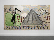 Yellow Sax, Exhibition view. Courtesy of Brand New Gallery