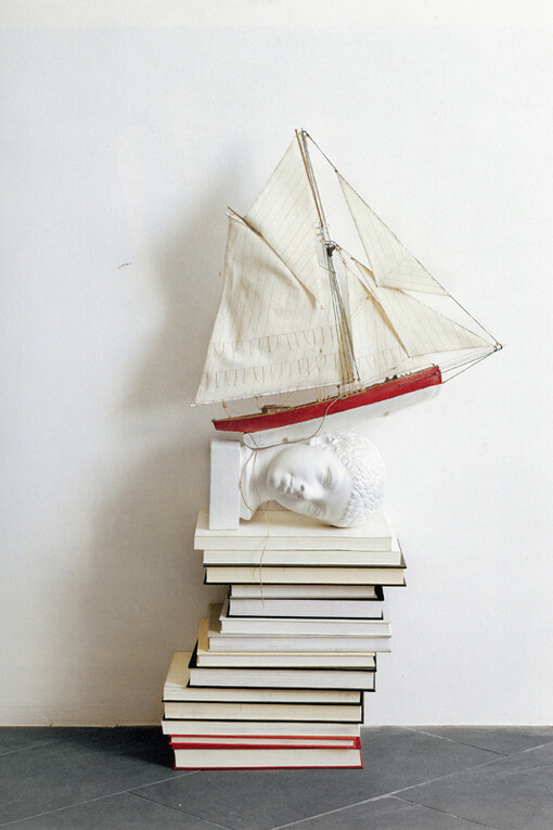 Claudio Parmiggiani, Naufragio con spettatore. Palazzo del Governatore, Parma