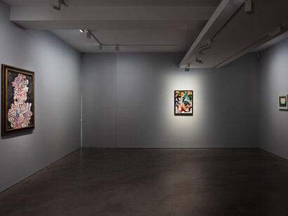 Abstract or not, Installation view at Olivier Malingue, May 2019
Courtesy of Olivier Malingue Ltd
Photo: Plastiques Photography