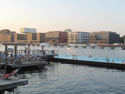Badeschiff Berlin,settembre 2016, Berlino, Germania