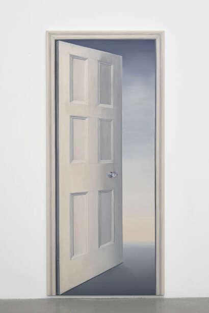 Gavin Turk, Door (with crystal handle), 2026. Courtesy of Ben Brown Fine Arts