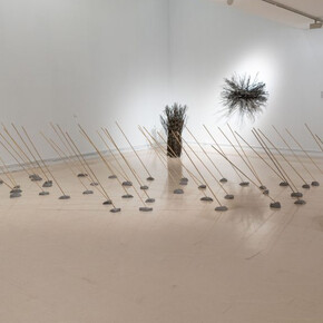 Senga Nengudi y Maren Hassinger, vista de exhibición. Cortesía de IVAM