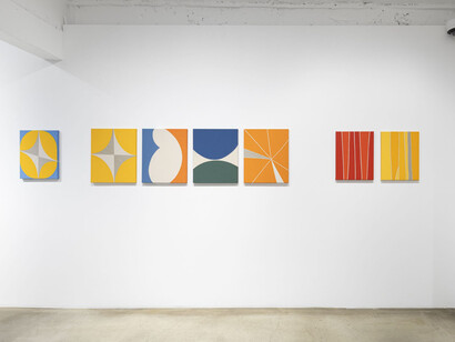 Hyun Jung Ahn, Beyond the crevices, exhibition view. Courtesy of Baik Art Gallery