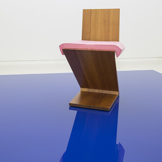 Ettore Spalletti, Ombre d'azur, transparence. Courtesy of Nouveau Musée National de Monaco