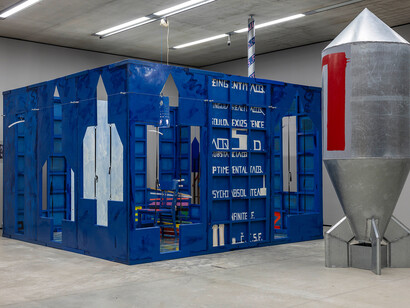 Stano Filko, 12 chakras of becoming, exhibition view. Courtesy of Museum der Moderne