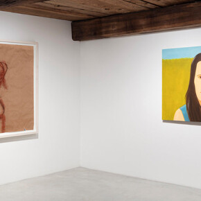 Alex Katz. Courtesy of Galleria Monica De Cardenas