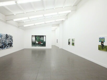 Raffi Kalenderian, Green River, Exhibition view. Courtesy of Brand New Gallery