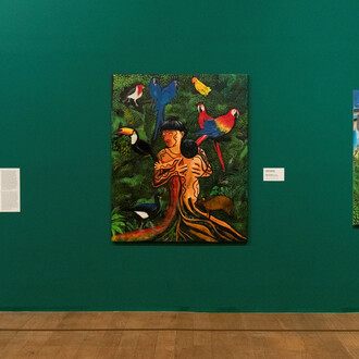 Varios artistas, Macunaíma es Duwi, vista de exhibición. Cortesía de Pinacoteca