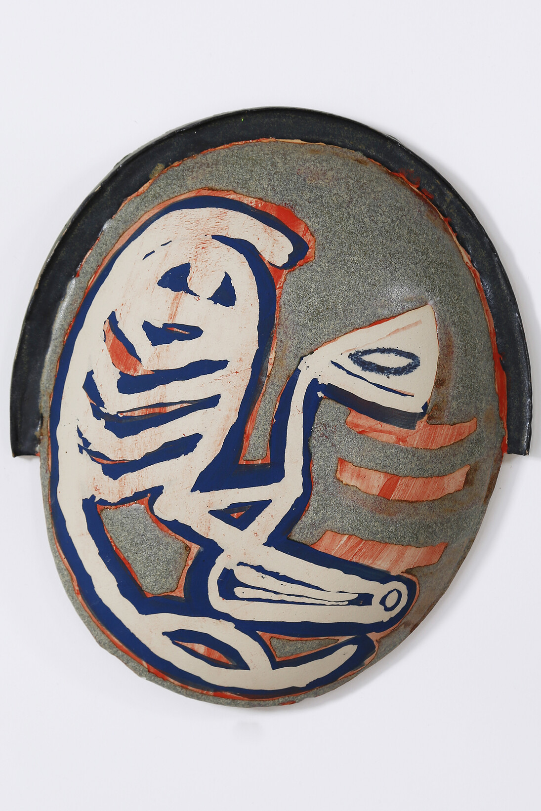 Laurence Owen, ABDM 1, glazed ceramic, 24 x 21 cm, 2014