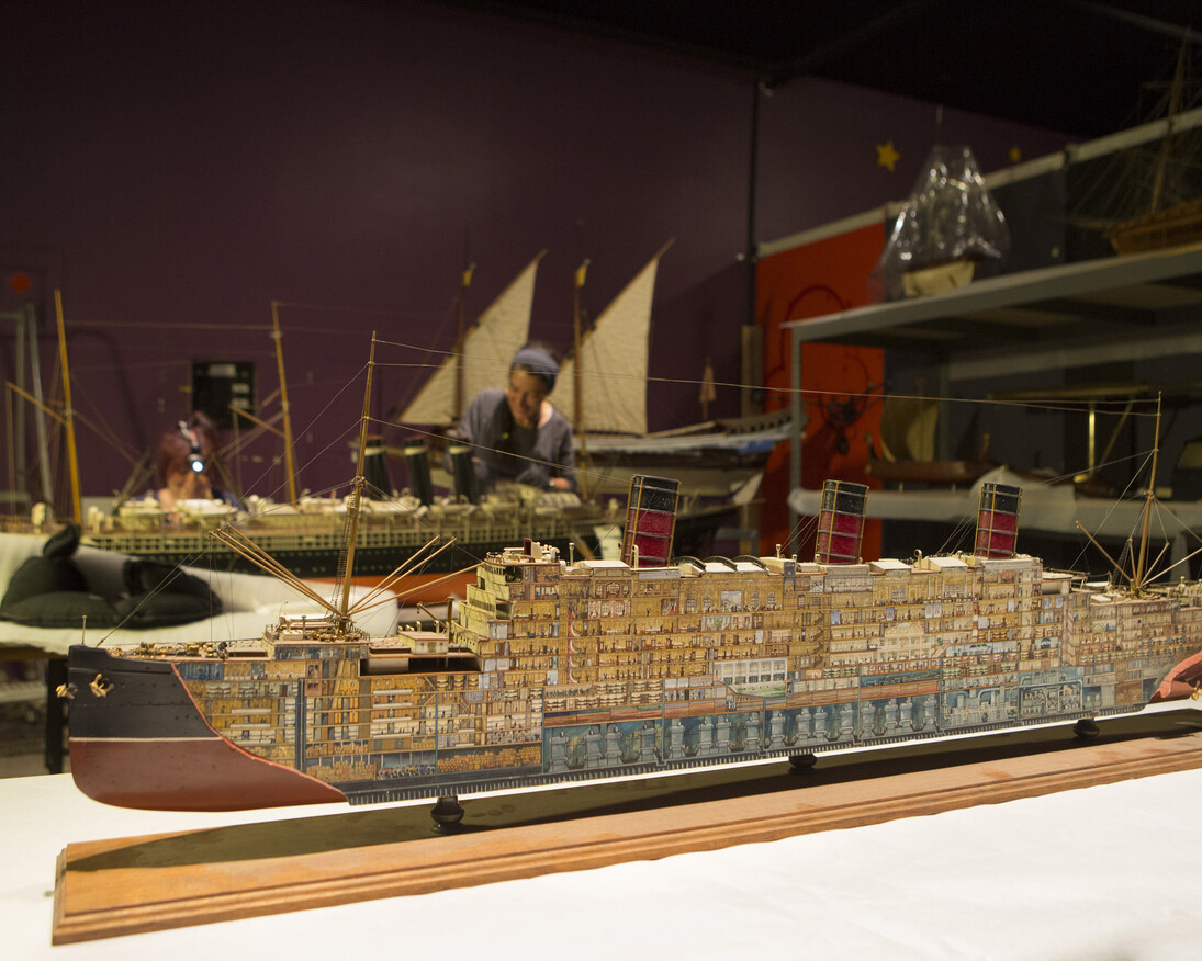 Ships Gallery. Courtesy of Museum of Science and Industry