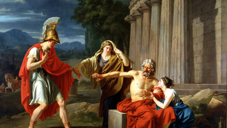 «Edipo en Colono» (1788), Jean-Antoine-Théodore Giroust 