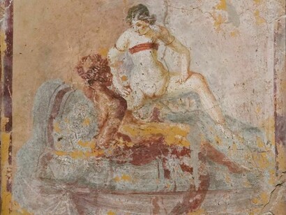 Pompeii. Sexual scene