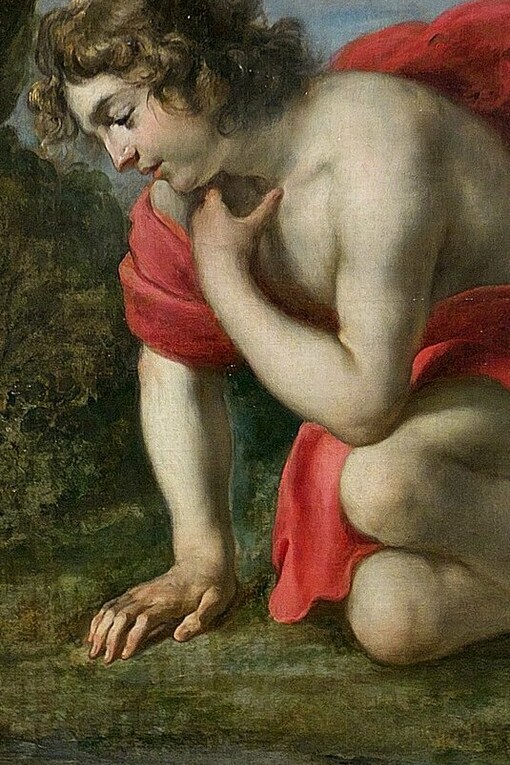 "Narciso", óleo sobre lienzo, Jan Cossiers, 1636-1638