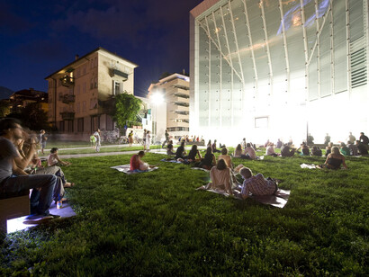 Museion, Facciata Mediale. Foto Othmar Seehauser