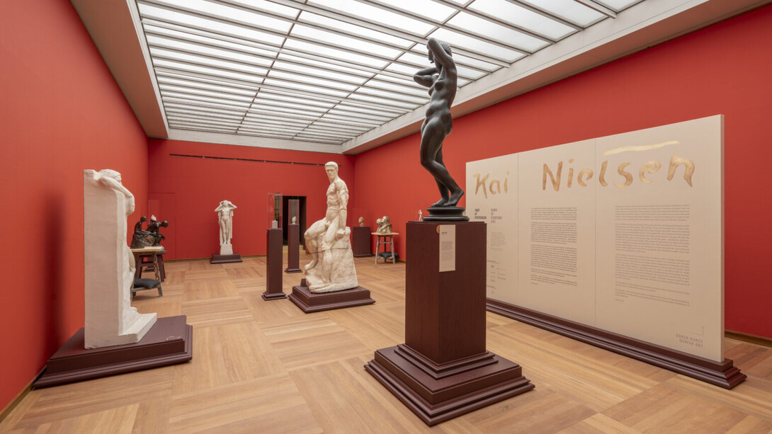 Kai Nielsen, Born of everyday life, exhibition view. Courtesy of Glyptotek