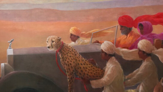 Lincoln Seligman, Hunting Party. Courtesy of Osborne Studio Gallery