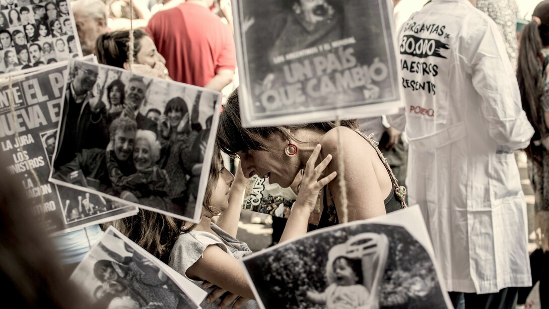 Manifestación en Buenos Aires