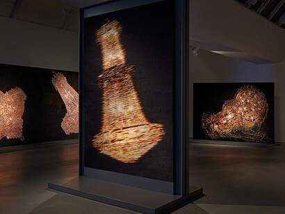 Kyungah Ham, Exhibition view. Courtesy of carlier | gebauer