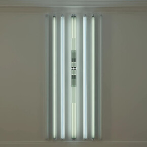 Robert Irwin, vue d’exposition. Avec l’aimable autorisation de White Cube