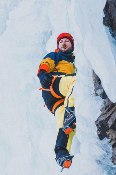 Anthony Verlaine photographed for an interview on adventure, masculinity, aesthetics, and sustainable fashion practices