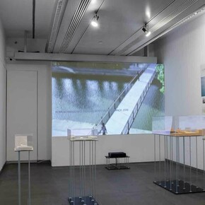 Dietmar Feichtinger, Architecture of connection, exhibition view. Courtesy of Austrian Cultural Forum